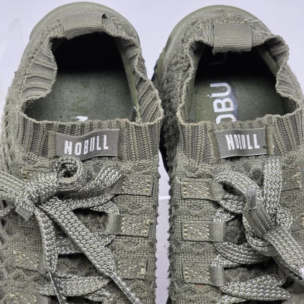Nobull Aspire Gray Knit Trainers Running Shoes Size Women 9 Men 7.5 Pre-onwed